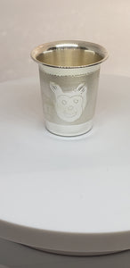 Kids Silver Glass