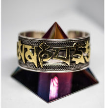 Load image into Gallery viewer, Tibetan Mantra: Special Cuff Bracelet Heavy 60 gms, Bracelet