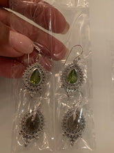 Load image into Gallery viewer, Real Gemstones and 925 Genuine Silver Danglers For Daily Wear