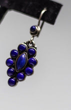 Load image into Gallery viewer, Lapis Lazuli Teardrop Earrings Handcrafted