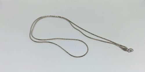 925 Silver 18' Long Chain Italian Design