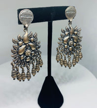 Load image into Gallery viewer, Bohemian Style 925 Silver Designer Danglers, Newest Collection, Contemporary Classical Mix Earrings, Perfect For Gifting.