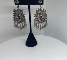 Load image into Gallery viewer, Bohemian Style 925 Silver Designer Danglers, Newest Collection, Contemporary Classical Mix Earrings, Perfect For Gifting.