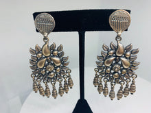 Load image into Gallery viewer, Bohemian Style 925 Silver Designer Danglers, Newest Collection, Contemporary Classical Mix Earrings, Perfect For Gifting.