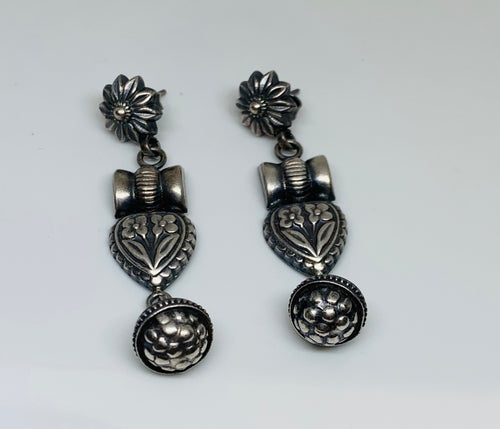 Oxidized Earrings