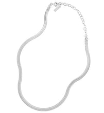 Load image into Gallery viewer, 925 Silver Flat Snake Choker