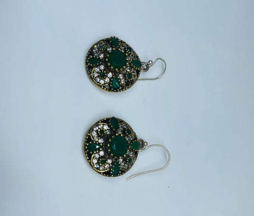 TURKISH Earrings - Green