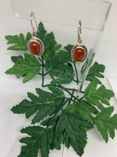 Load image into Gallery viewer, Small Carnelian Danglers
