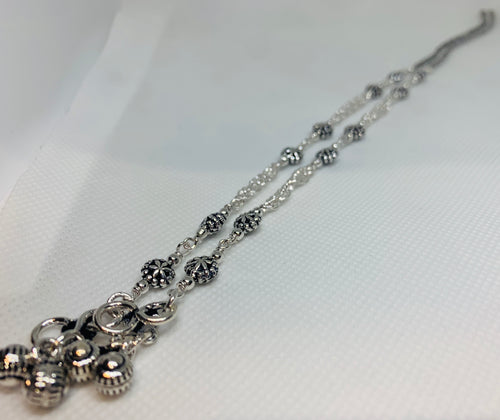 Old Silver contemporary Anklets-2