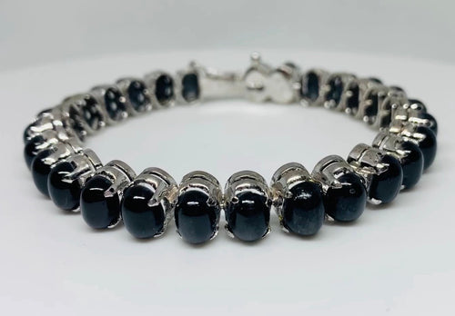 Statement Designer Bracelet- Onyx