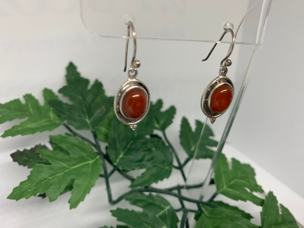 Small Carnelian Danglers