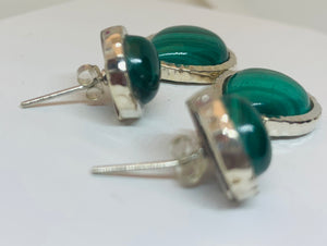 Designer Malachite Earings